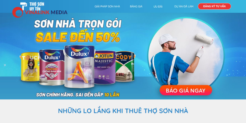 Mẫu landing page bán hàng